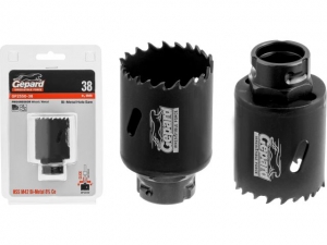 Коронка биметаллическая  d38 мм PROGRESSOR GEPARD