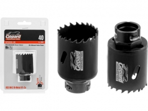 Коронка биметаллическая  d40 мм PROGRESSOR GEPARD