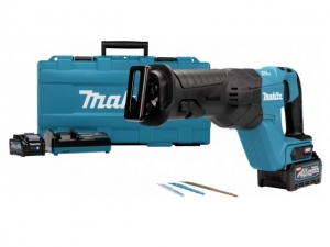 Аккум. сабельная пила MAKITA XGT JR001GM201 в чем. (40.0 В, 2 акк., 4.0 А/ч, Li-Ion, дерево до 255 мм, металл до 130 мм)