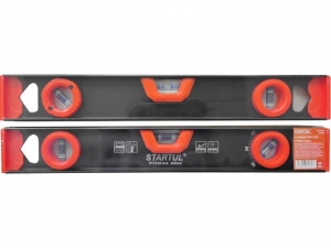 Уровень 400мм рельс STARTUL MASTER (ST2540-040) (1 поворотный глазок, линейка на корпусе)