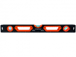 Уровень 2000мм STARTUL PROFI (ST2550-200) (Фрезерованная поверхность, 1 поворотный глазок, линейка на корпусе)