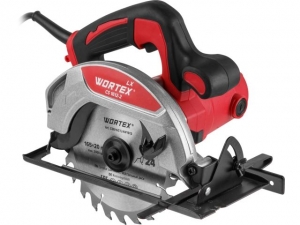 Циркулярная пила WORTEX LX CS 1612-2 в кор. 1200 Вт, 160х20х24Т (Пропил в дереве (90°/45°)  53/34 мм)