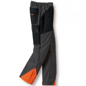 Защитные брюки ECONOMY PLUS, Антрацит-оранжевый