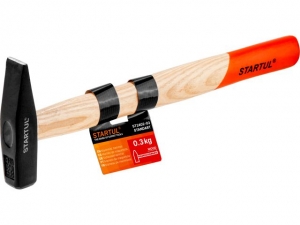 Молоток 0,3кг с дер.рукояткой STARTUL STANDART (ST2402-03)