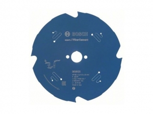 Диск пильный 165х20 мм 4 зуб. по фиброцементу EXPERT FOR FIBER CEMENT BOSCH (твердоспл. зуб)